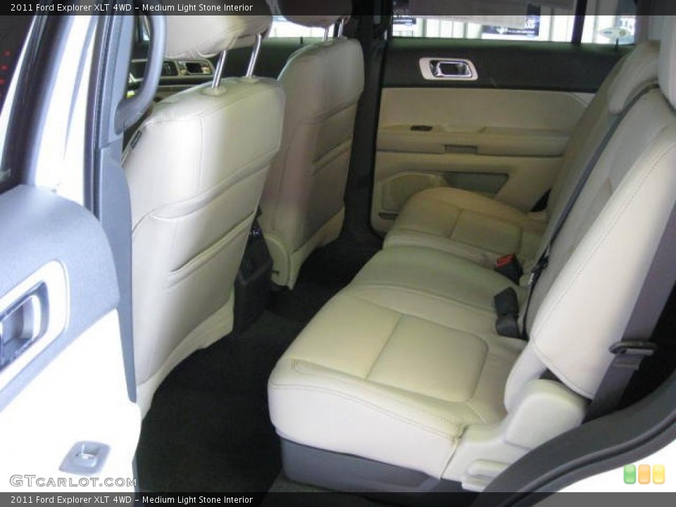 Medium Light Stone Interior Photo for the 2011 Ford Explorer XLT 4WD #48483435
