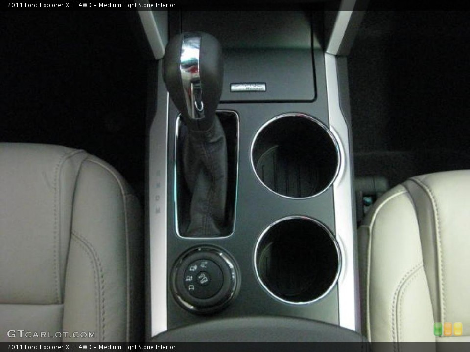 Medium Light Stone Interior Transmission for the 2011 Ford Explorer XLT 4WD #48483636