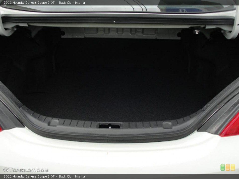 Black Cloth Interior Trunk for the 2011 Hyundai Genesis Coupe 2.0T #48483699