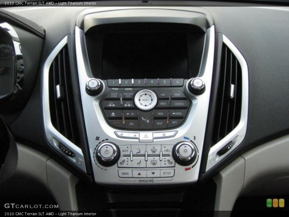 Light Titanium Interior Controls for the 2010 GMC Terrain SLT AWD #48484032