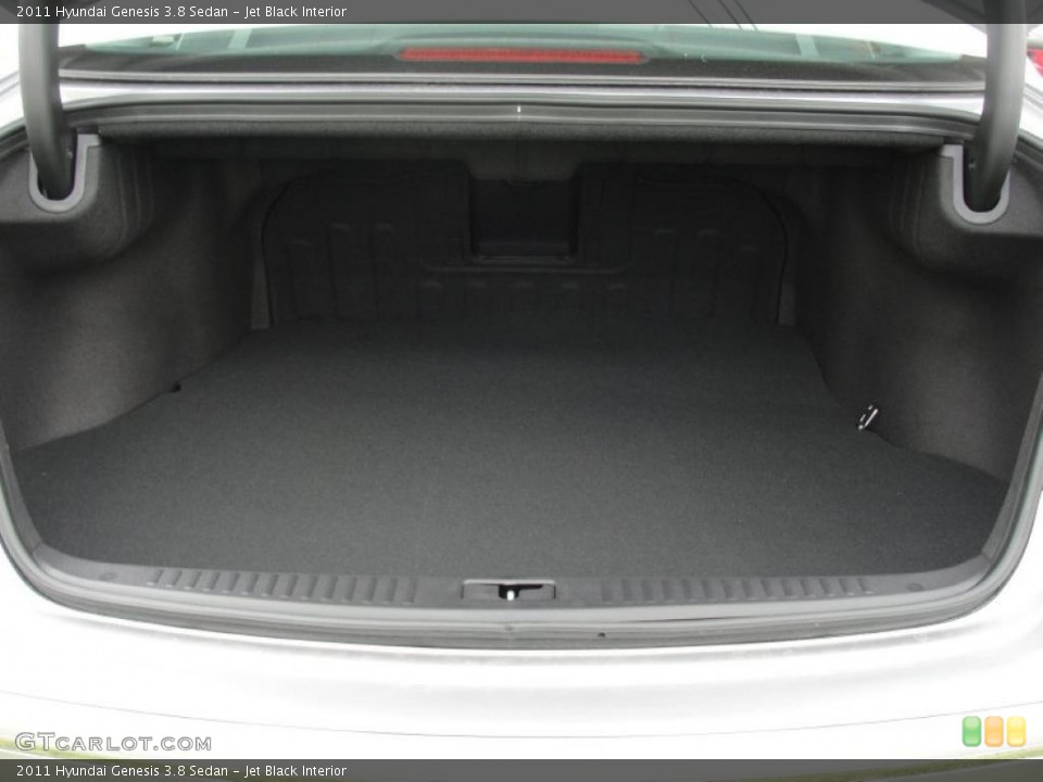 Jet Black Interior Trunk for the 2011 Hyundai Genesis 3.8 Sedan #48484200