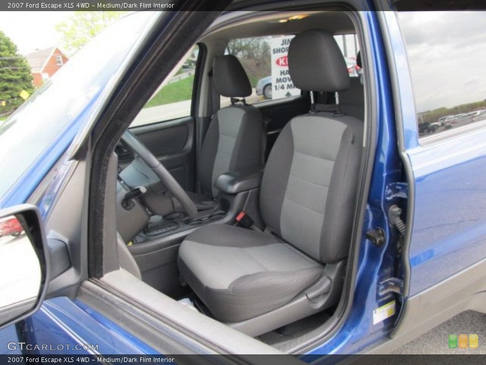 Medium/Dark Flint Interior Photo for the 2007 Ford Escape XLS 4WD #48484446