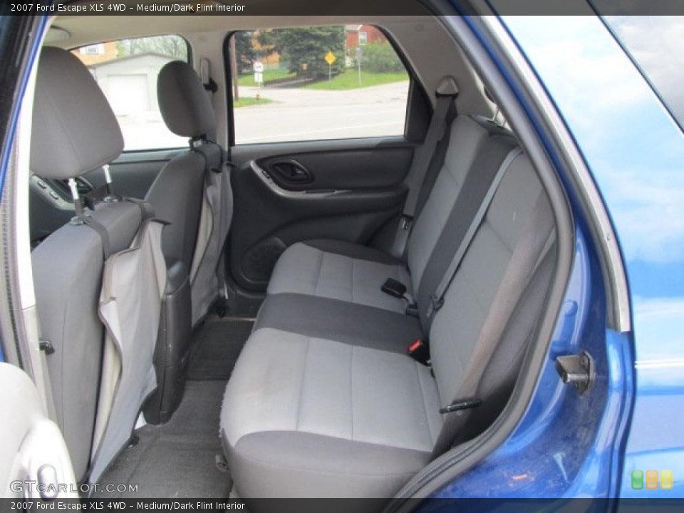 Medium/Dark Flint Interior Photo for the 2007 Ford Escape XLS 4WD #48484527