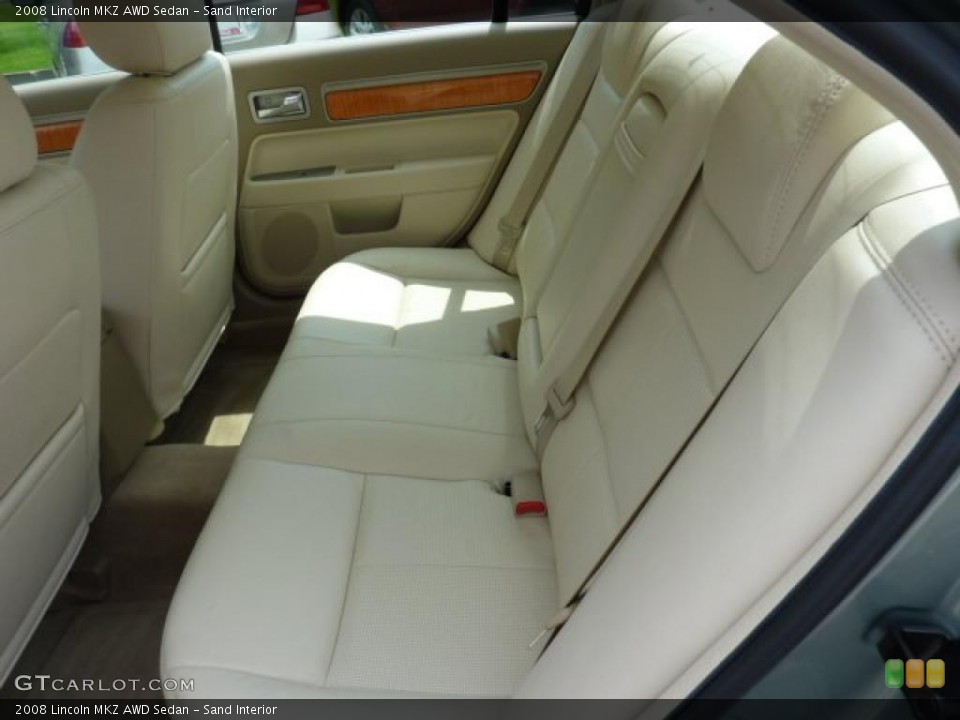 Sand Interior Photo for the 2008 Lincoln MKZ AWD Sedan #48484773