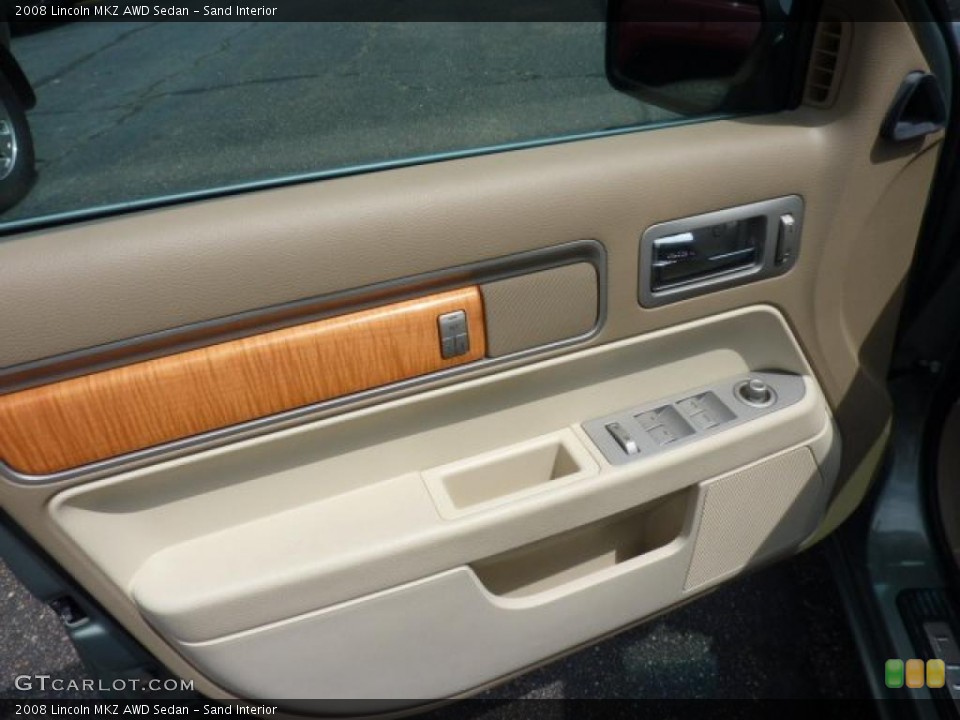 Sand Interior Door Panel for the 2008 Lincoln MKZ AWD Sedan #48484806