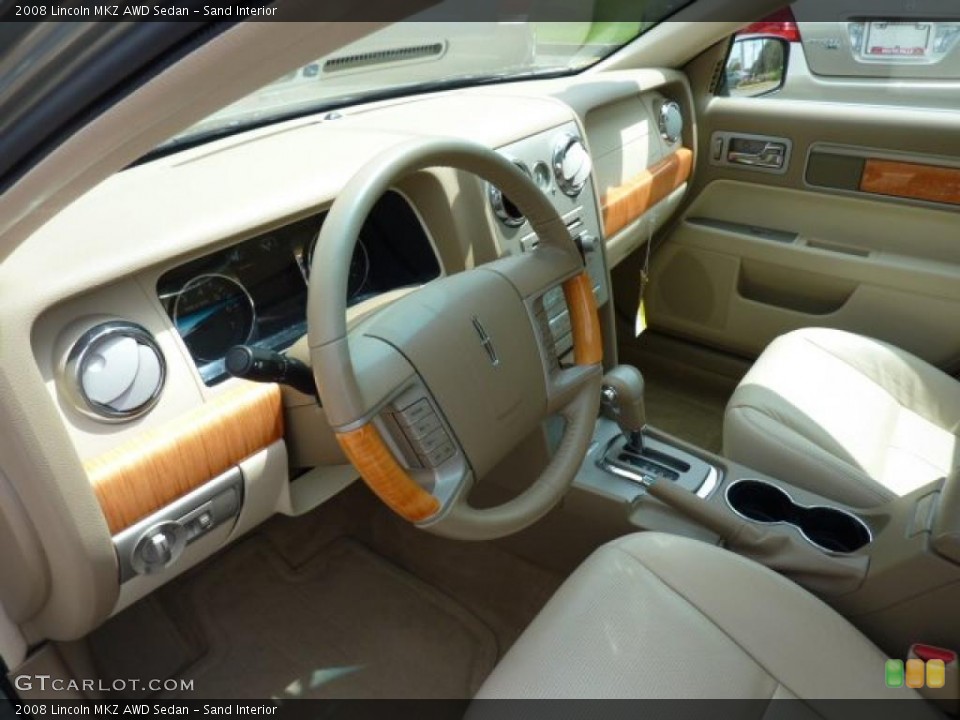Sand Interior Photo for the 2008 Lincoln MKZ AWD Sedan #48484821