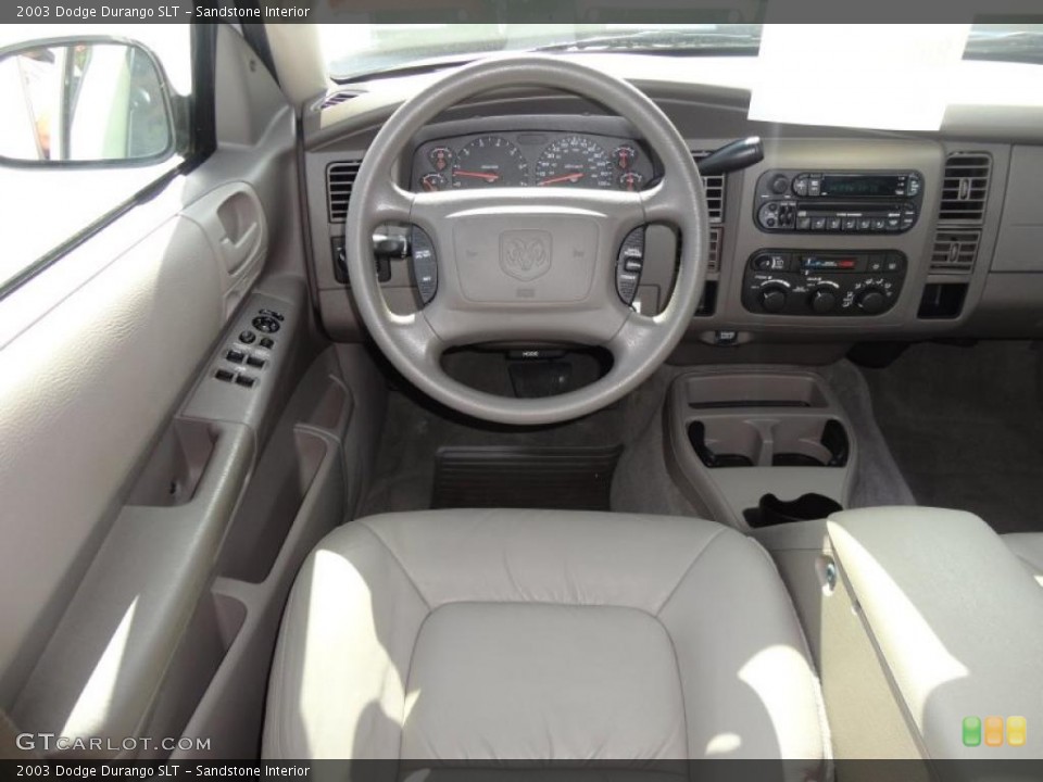 Sandstone Interior Dashboard for the 2003 Dodge Durango SLT #48484947