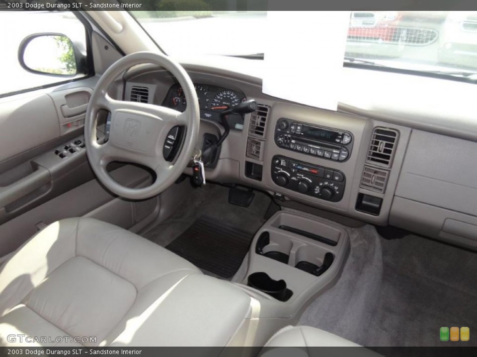 Sandstone Interior Dashboard for the 2003 Dodge Durango SLT #48485079