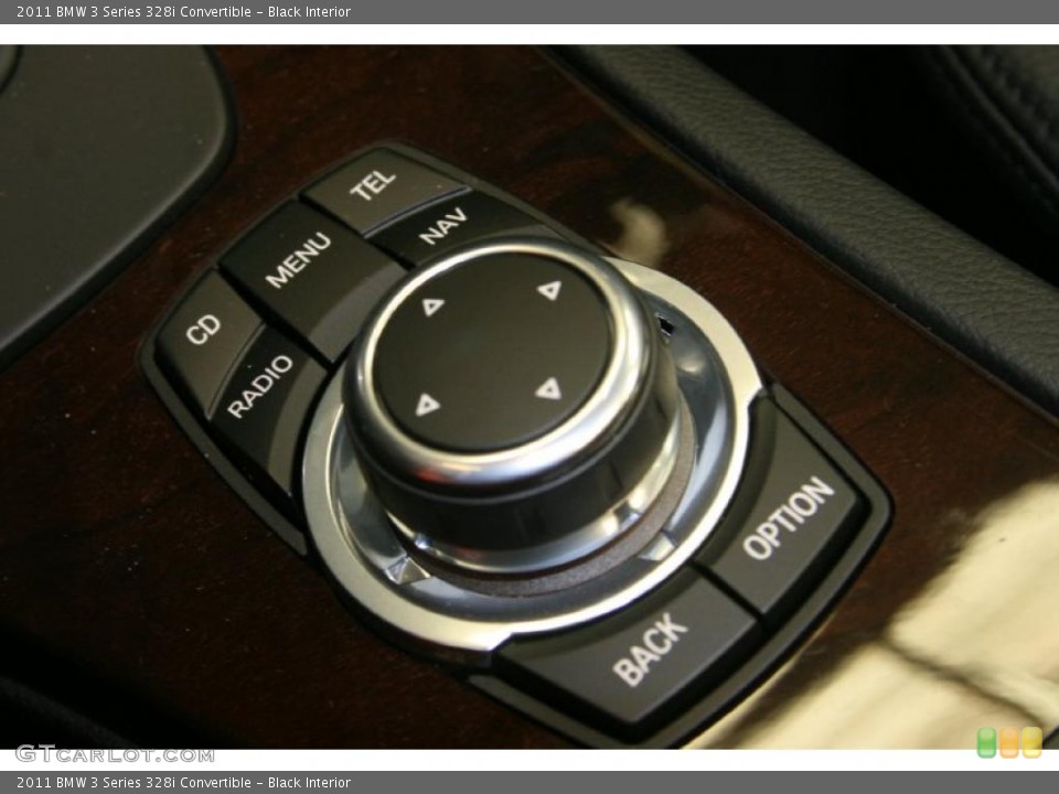 Black Interior Controls for the 2011 BMW 3 Series 328i Convertible #48487074