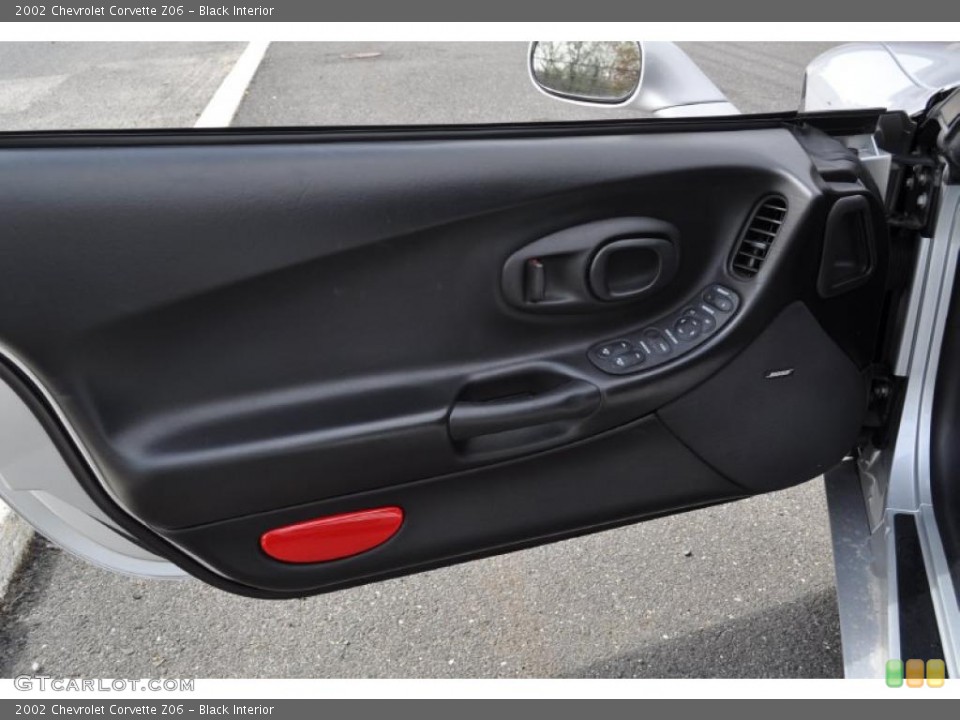 Black Interior Door Panel for the 2002 Chevrolet Corvette Z06 #48487584