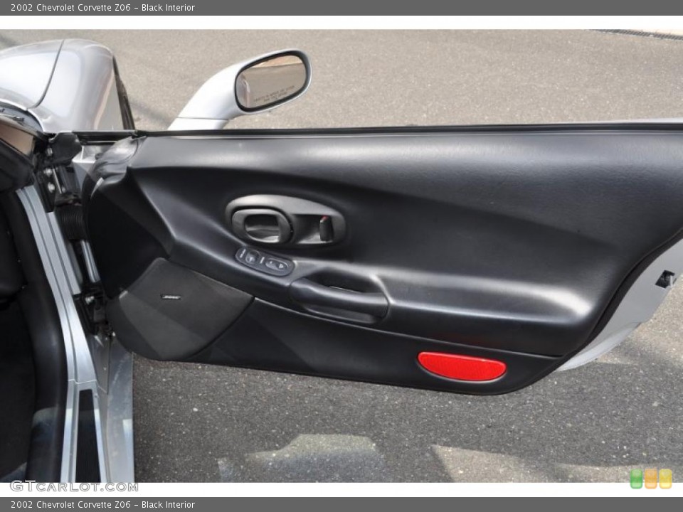 Black Interior Door Panel for the 2002 Chevrolet Corvette Z06 #48487605