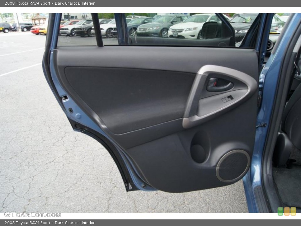 Dark Charcoal Interior Door Panel for the 2008 Toyota RAV4 Sport #48488107