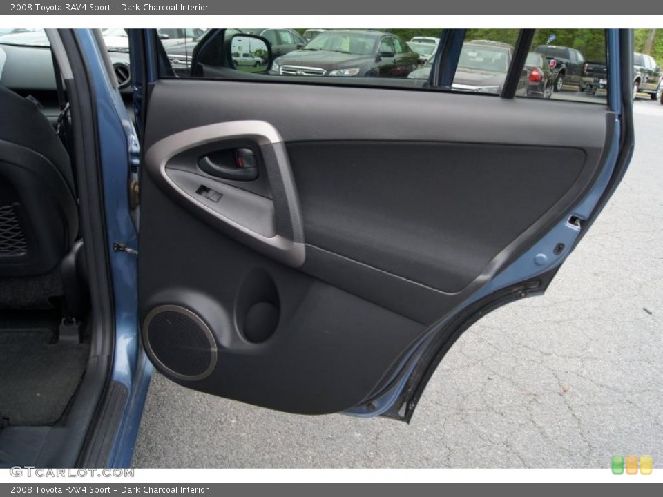 Dark Charcoal Interior Door Panel for the 2008 Toyota RAV4 Sport #48488155