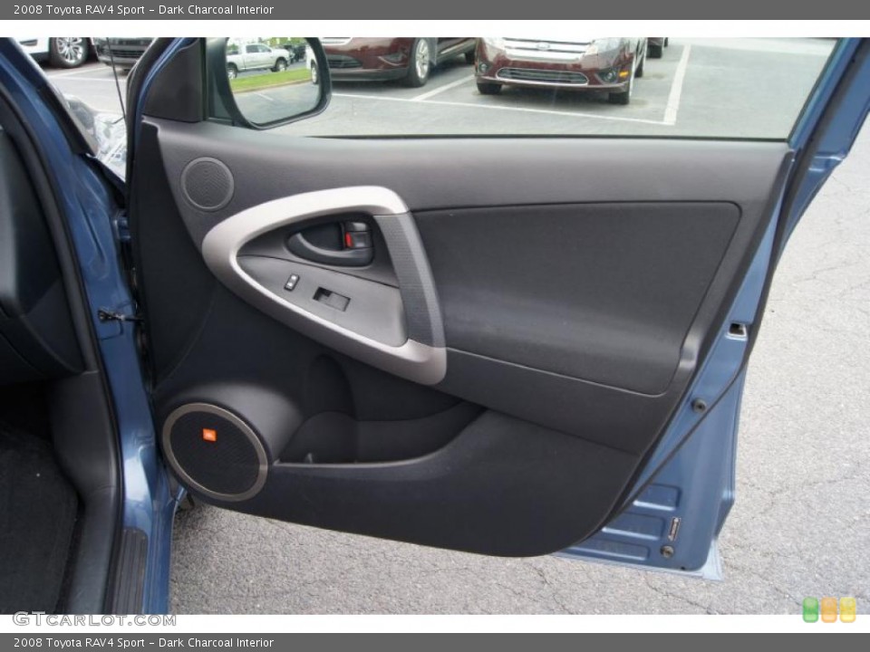 Dark Charcoal Interior Door Panel for the 2008 Toyota RAV4 Sport #48488206