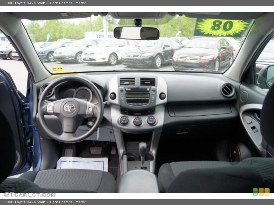 Dark Charcoal Interior Dashboard for the 2008 Toyota RAV4 Sport #48488254