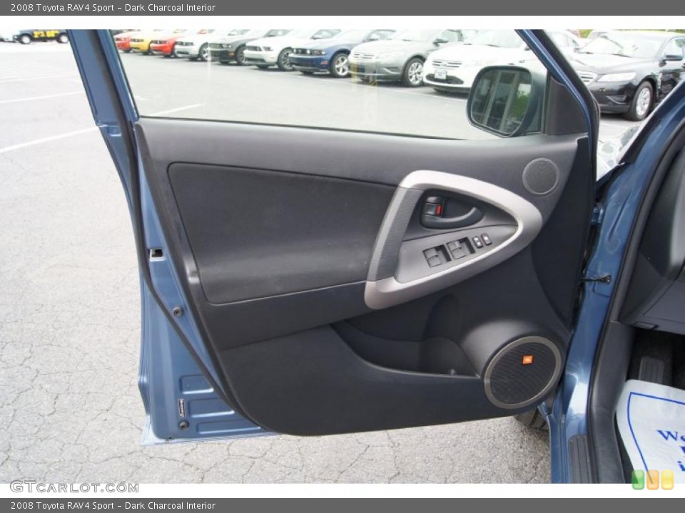 Dark Charcoal Interior Door Panel for the 2008 Toyota RAV4 Sport #48488266