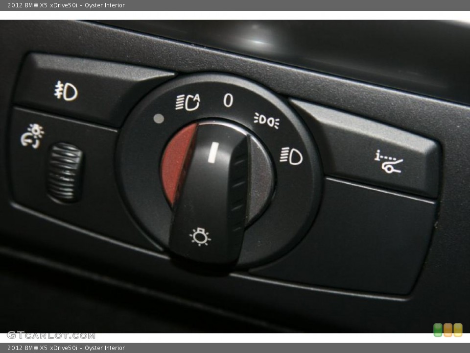 Oyster Interior Controls for the 2012 BMW X5 xDrive50i #48490123