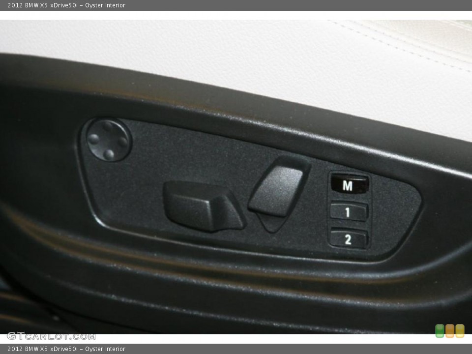 Oyster Interior Controls for the 2012 BMW X5 xDrive50i #48490237