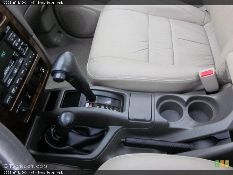 Stone Beige Interior Transmission for the 1998 Infiniti QX4 4x4 #48490762