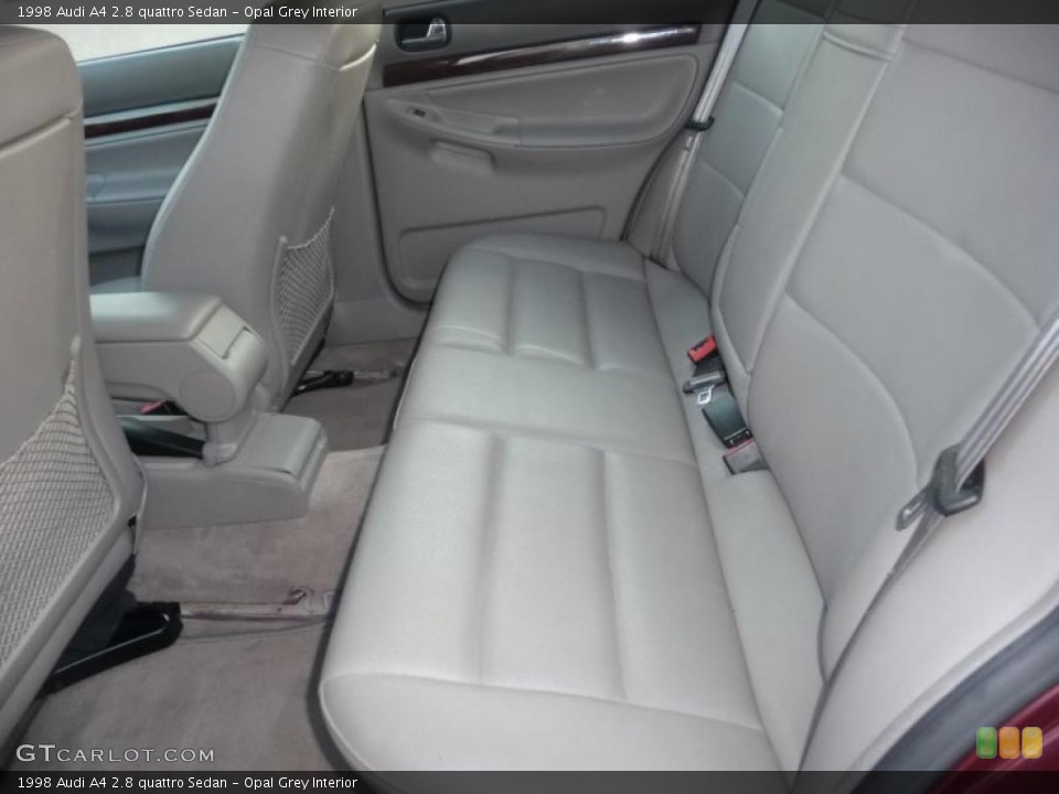 Opal Grey Interior Photo for the 1998 Audi A4 2.8 quattro Sedan #48491821