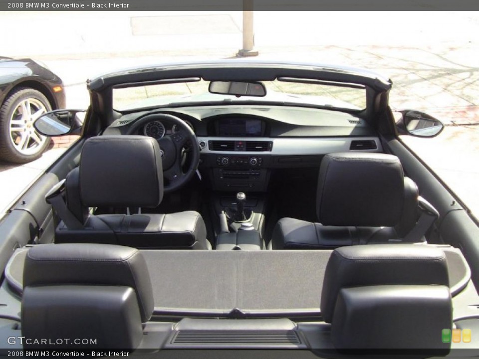 Black Interior Photo for the 2008 BMW M3 Convertible #48492247