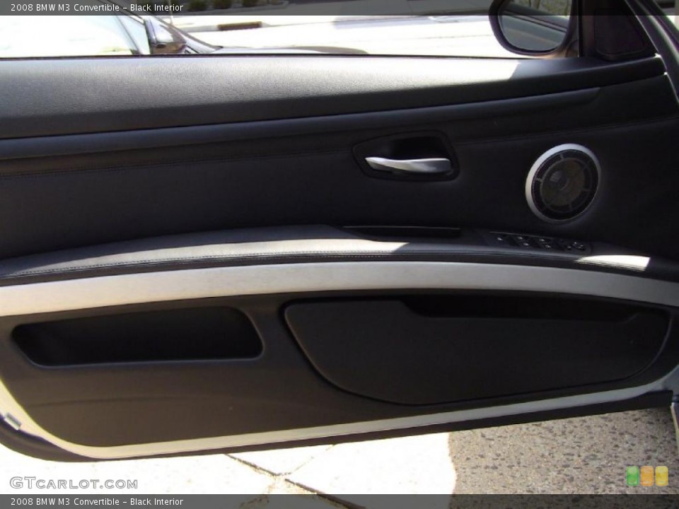 Black Interior Door Panel for the 2008 BMW M3 Convertible #48492259