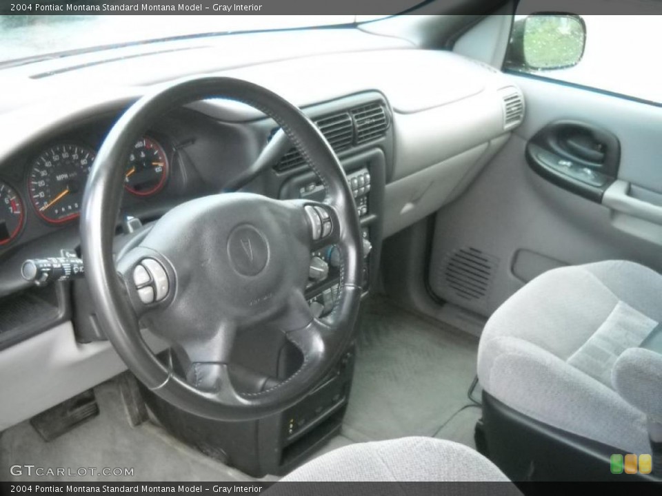 Gray Interior Photo for the 2004 Pontiac Montana  #48495034