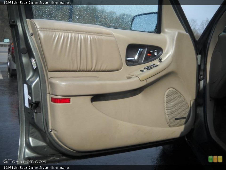 Beige Interior Door Panel for the 1996 Buick Regal Custom Sedan #48495331