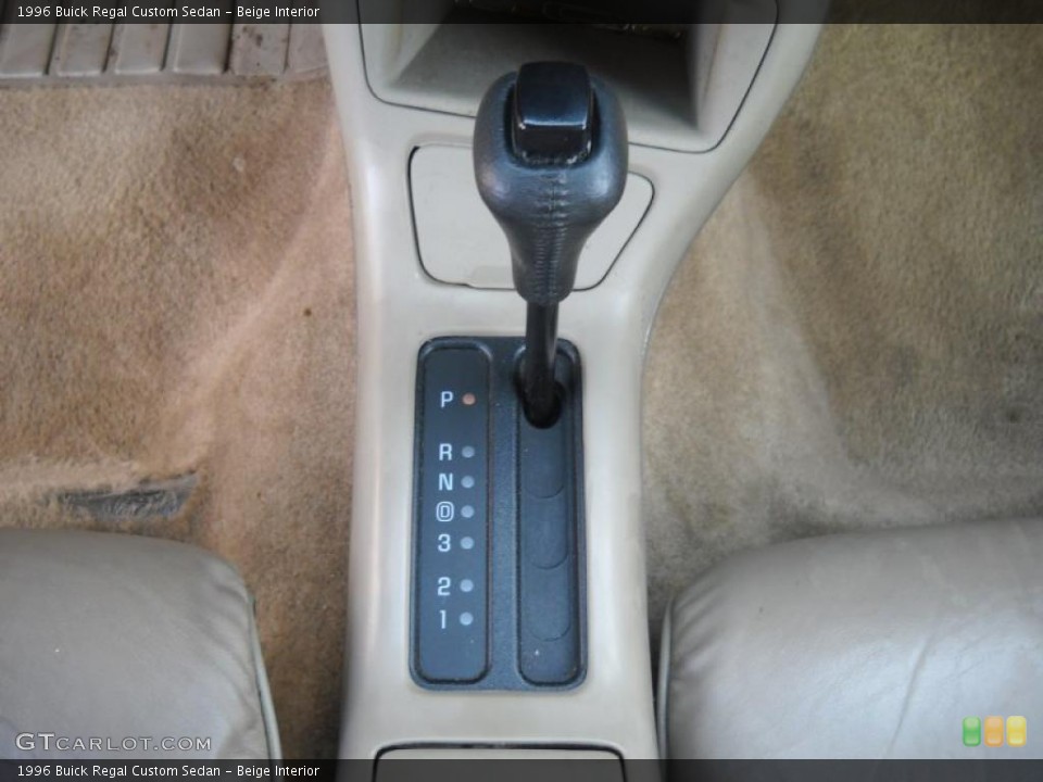Beige Interior Transmission for the 1996 Buick Regal Custom Sedan #48495403