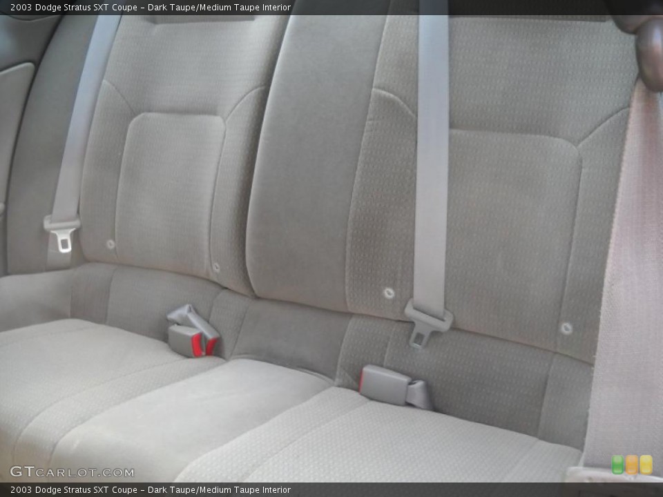 Dark Taupe/Medium Taupe Interior Photo for the 2003 Dodge Stratus SXT Coupe #48495580