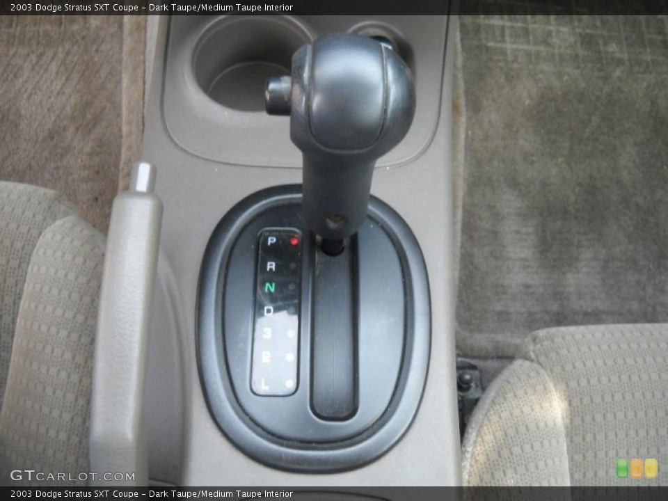 Dark Taupe/Medium Taupe Interior Transmission for the 2003 Dodge Stratus SXT Coupe #48495637