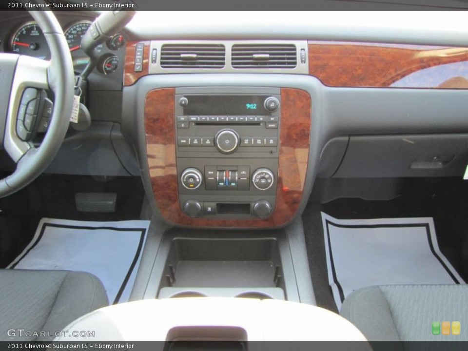 Ebony Interior Controls for the 2011 Chevrolet Suburban LS #48495679