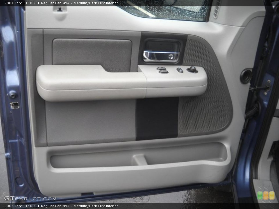 Medium/Dark Flint Interior Door Panel for the 2004 Ford F150 XLT Regular Cab 4x4 #48496039