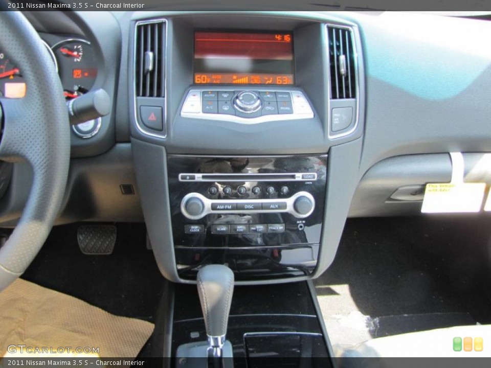 Charcoal Interior Controls for the 2011 Nissan Maxima 3.5 S #48496636