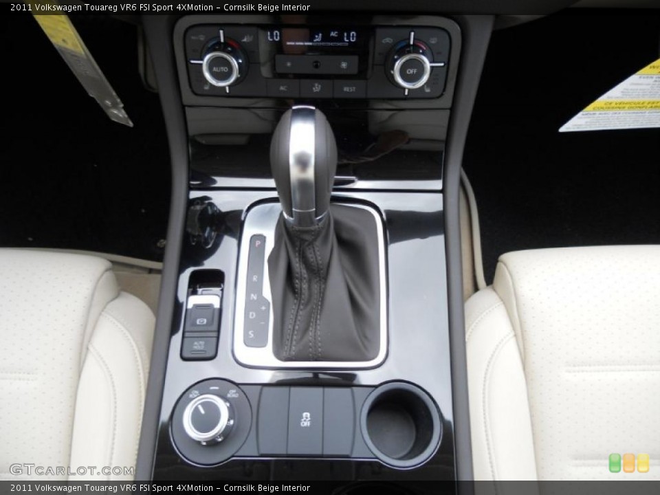 Cornsilk Beige Interior Transmission for the 2011 Volkswagen Touareg VR6 FSI Sport 4XMotion #48497185
