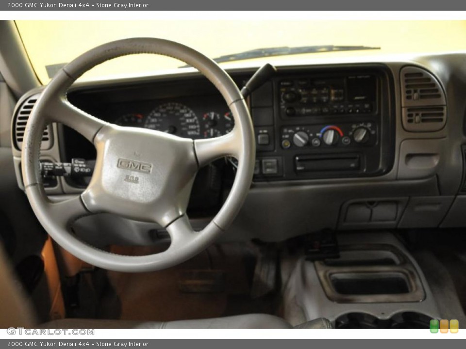 Stone Gray Interior Dashboard for the 2000 GMC Yukon Denali 4x4 #48497590