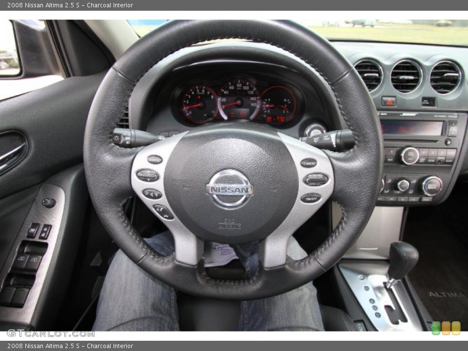 Charcoal Interior Steering Wheel for the 2008 Nissan Altima 2.5 S #48499684
