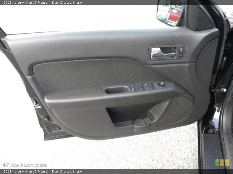 Dark Charcoal Interior Door Panel for the 2008 Mercury Milan V6 Premier #48500170
