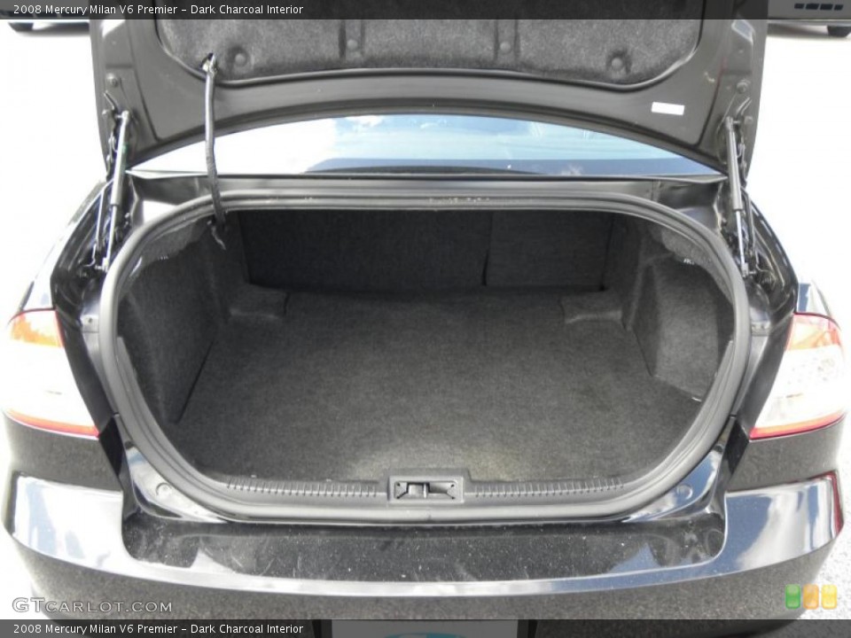 Dark Charcoal Interior Trunk for the 2008 Mercury Milan V6 Premier #48500263