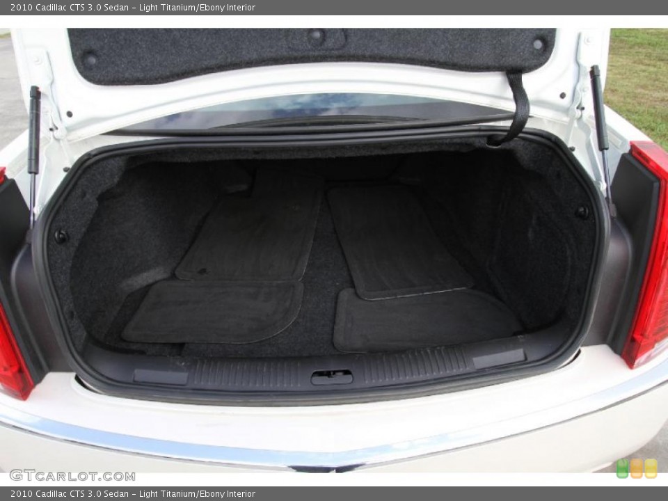 Light Titanium/Ebony Interior Trunk for the 2010 Cadillac CTS 3.0 Sedan #48501316