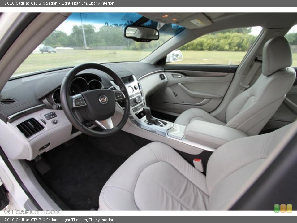 Light Titanium/Ebony Interior Prime Interior for the 2010 Cadillac CTS 3.0 Sedan #48501382