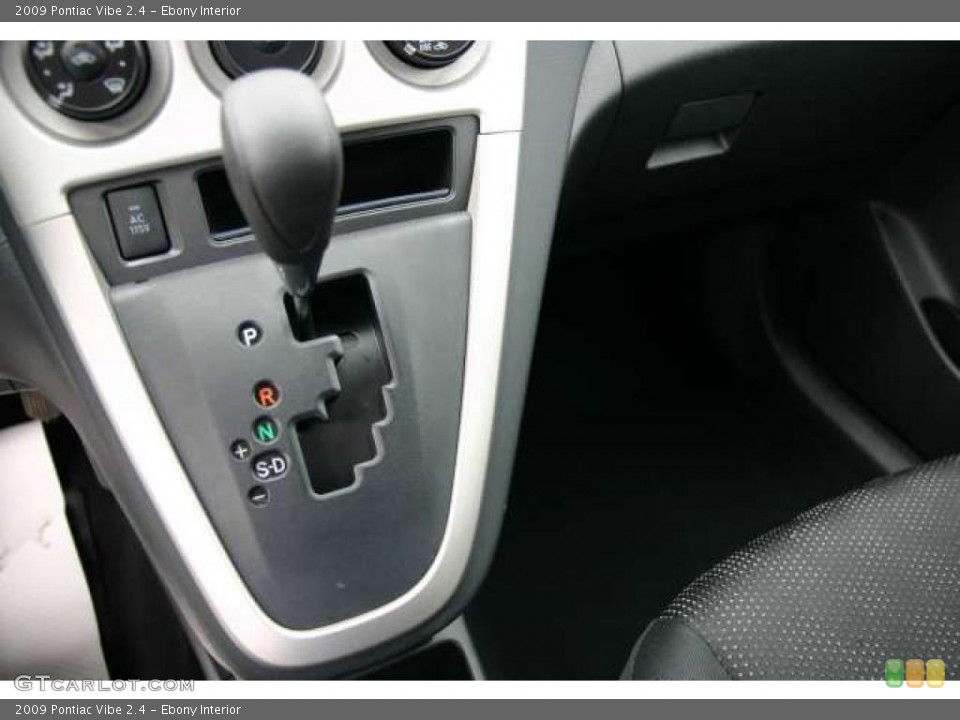Ebony Interior Transmission for the 2009 Pontiac Vibe 2.4 #48503673