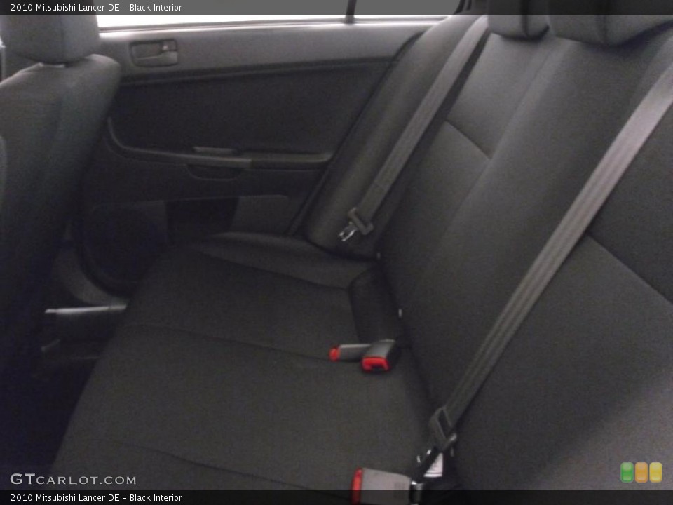 Black Interior Photo for the 2010 Mitsubishi Lancer DE #48503769