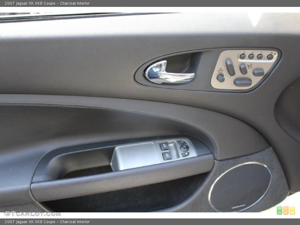 Charcoal Interior Door Panel for the 2007 Jaguar XK XK8 Coupe #48504243