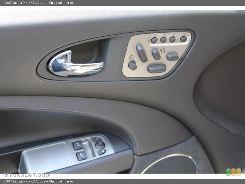 Charcoal Interior Controls for the 2007 Jaguar XK XK8 Coupe #48504252