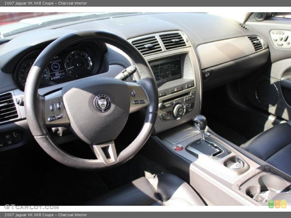 Charcoal Interior Prime Interior for the 2007 Jaguar XK XK8 Coupe #48504297