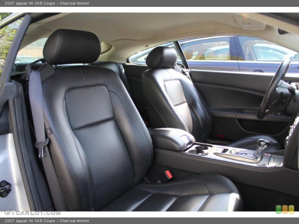 Charcoal Interior Photo for the 2007 Jaguar XK XK8 Coupe #48504375