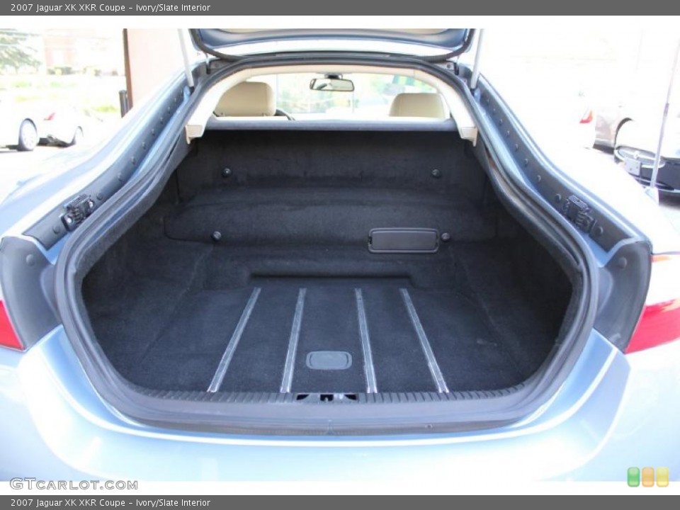 Ivory/Slate Interior Trunk for the 2007 Jaguar XK XKR Coupe #48505086