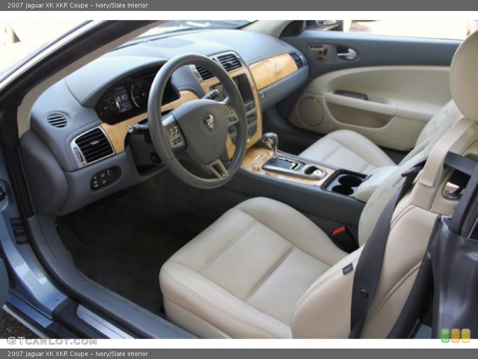 Ivory/Slate Interior Photo for the 2007 Jaguar XK XKR Coupe #48505158