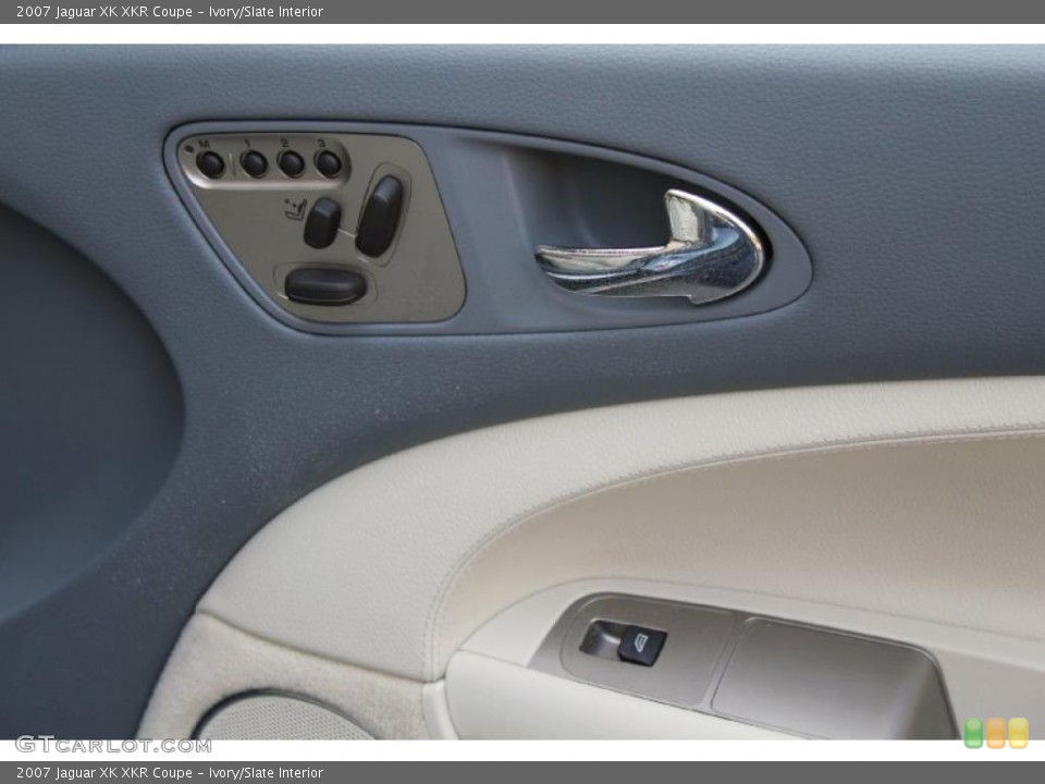 Ivory/Slate Interior Controls for the 2007 Jaguar XK XKR Coupe #48505218